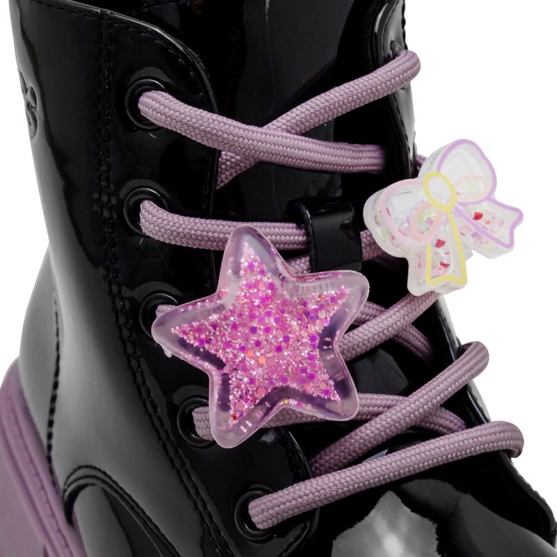 Botines-Negros-Con-Morado-Steps-Niña-Talla-34-4