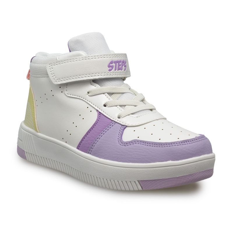 Tenis-En-Bota-Casuales-Blanco-Steps-Niña-Talla-29-1