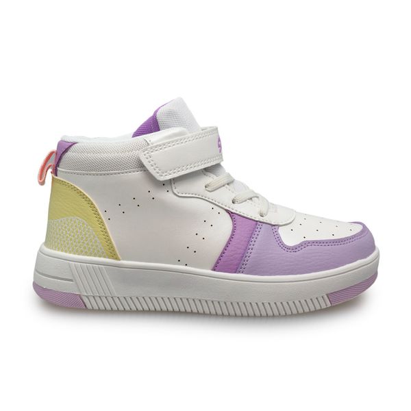 Tenis en Bota Casuales Blanco Steps Niña