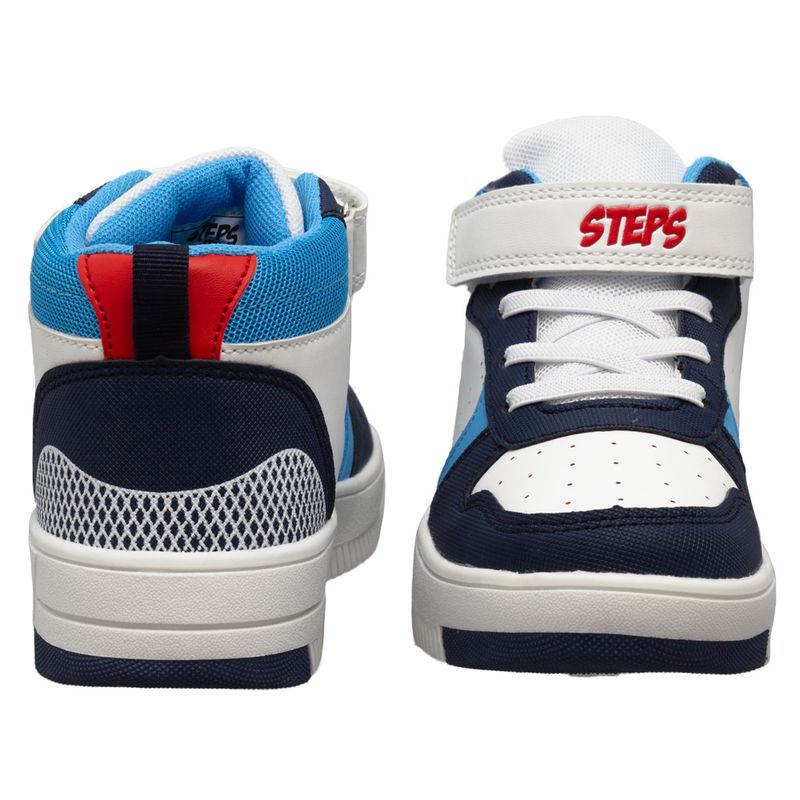 Tenis-En-Bota-Casuales-Blanco-Steps-Niño-Talla-29-6