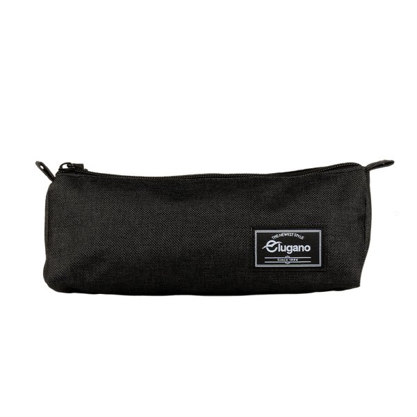 Cartuchera Para Hombre Multiuso Pequeño Negro Lugano