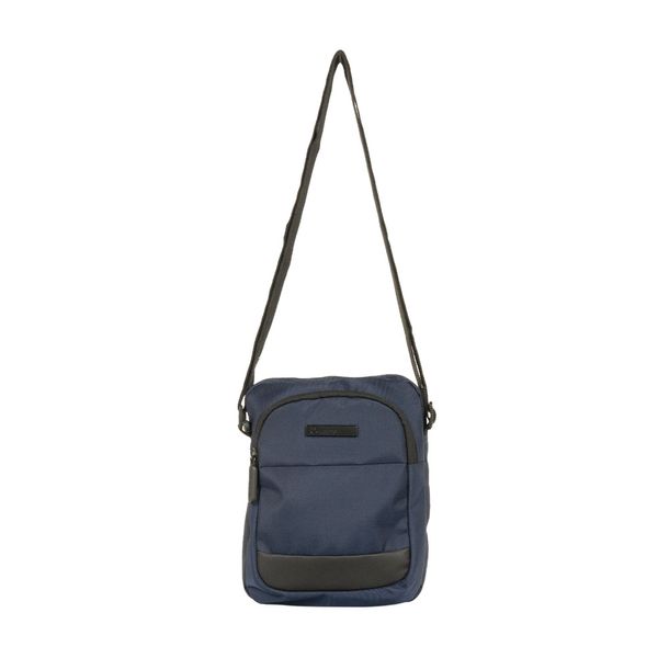 Bolso Para Mujer Manos Libres Con Bolsillos Internos Azul Oscuro Lugano