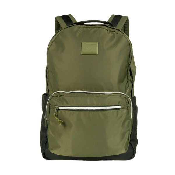 Morral Porta Pc Verde Oscuro Mujer Lugano