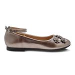 Baletas-Plateadas-Con-Flores-Steps-Niña-Talla-30-0