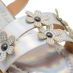 Sandalias-Plateadas-Con-Flores-Steps-Niña--Talla-24-3