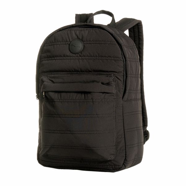 Morral Para Mujer Porta Pc Mediano Negro Lugano