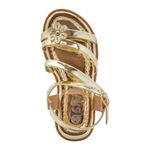 Sandalias-Cruzadas-Doradas-Steps-Niña--Talla-24-2