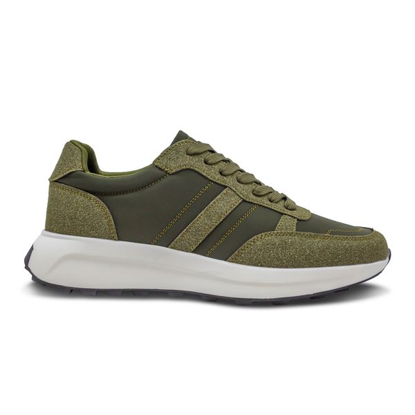 Tenis Casuales Para Hombre Breaker Verde Oscuro