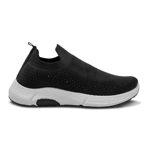 Tenis Casuales Para Mujer Via Spring Negro