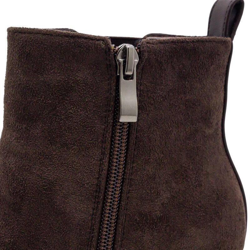 Botín-Mujer-Via-Spring-En-Gamuza-Marrón-Talla-35-4