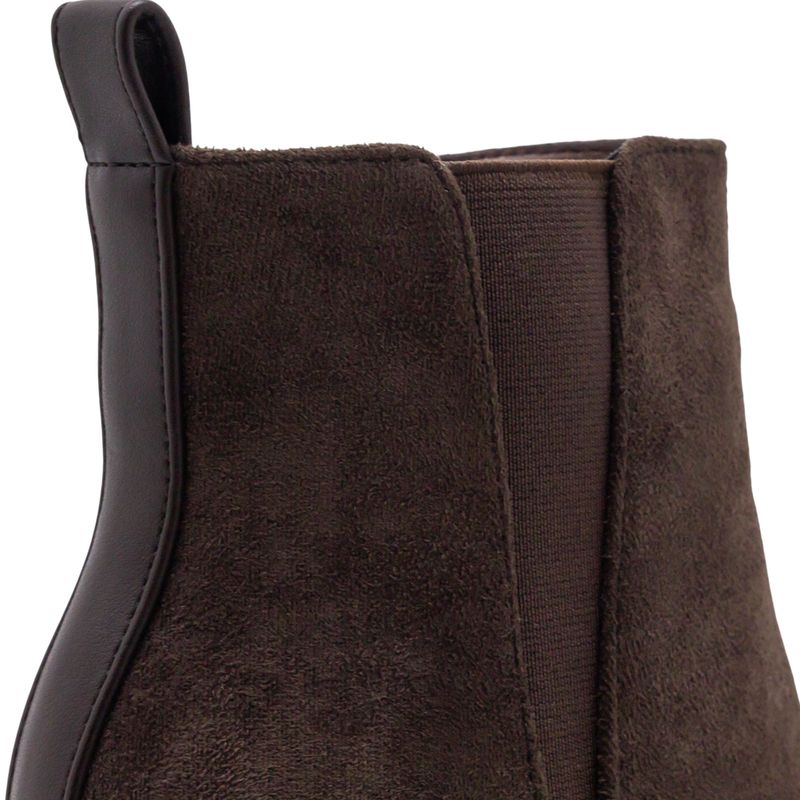 Botín-Mujer-Via-Spring-En-Gamuza-Marrón-Talla-35-5