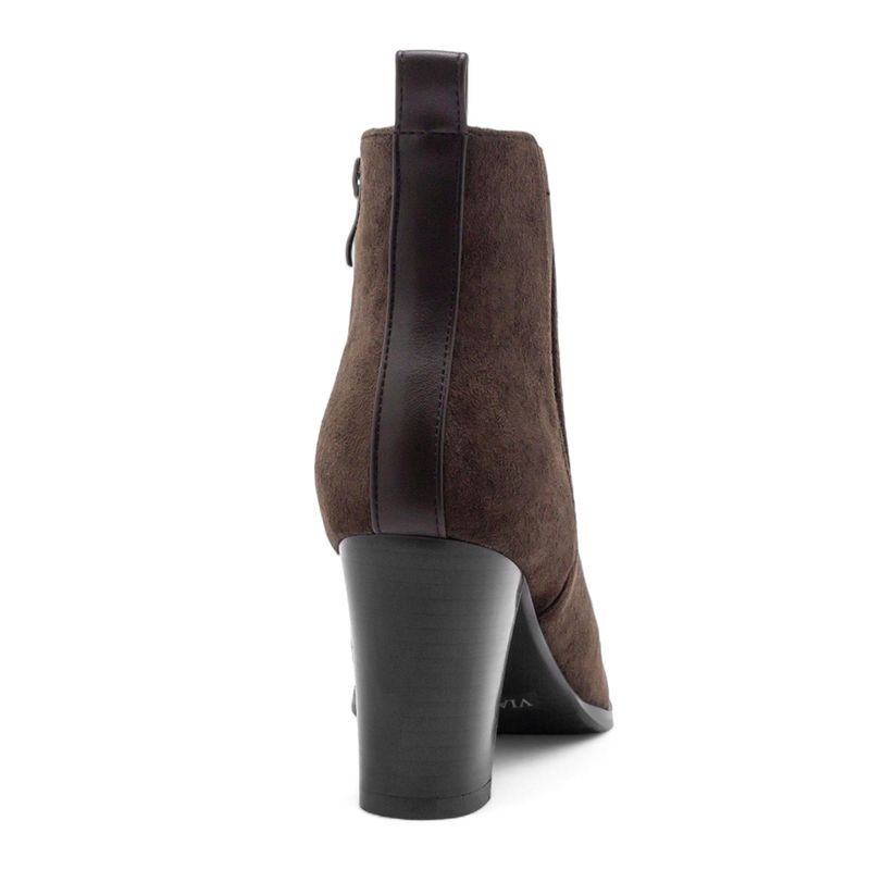 Botín-Mujer-Via-Spring-En-Gamuza-Marrón-Talla-36-3