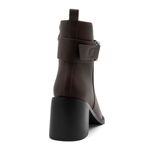 Botín-Mujer-Via-Spring-Tacón-Alto-Marrón-Talla-35-3