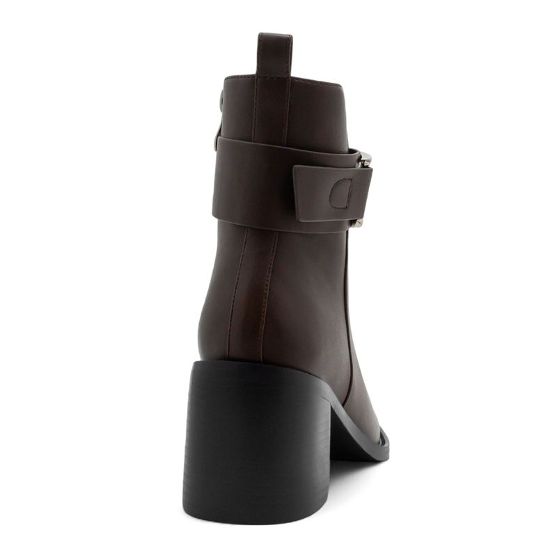 Botín-Mujer-Via-Spring-Tacón-Alto-Marrón-Talla-35-3