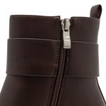 Botín-Mujer-Via-Spring-Tacón-Alto-Marrón-Talla-35-4