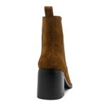 Botín-Mujer-Via-Spring-En-Gamuza-Café-Camel-Talla-35-3