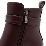 Botín-Mujer-Via-Spring-Con-Hebilla-Vino-Tinto-Talla-36-4