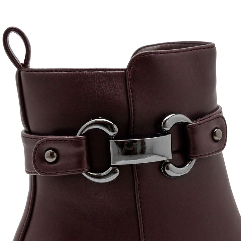 Botín-Mujer-Via-Spring-Con-Hebilla-Vino-Tinto-Talla-36-5