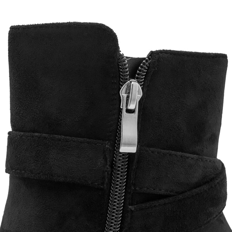 Botín-Mujer-Via-Spring-Con-Hebilla-Negro-Talla-35-5