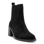 Botín-Mujer-Via-Spring-En-Gamuza-Negro-Talla-36-2