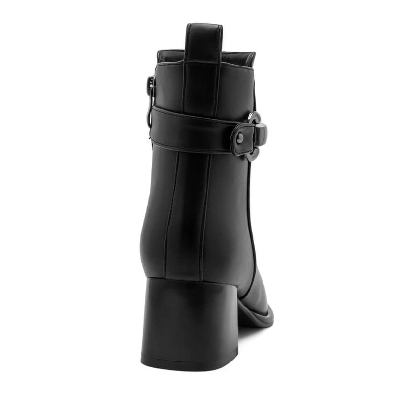 Botín-Tacón-Mujer-Via-Spring-Con-Hebilla-Negro-Talla-36-1