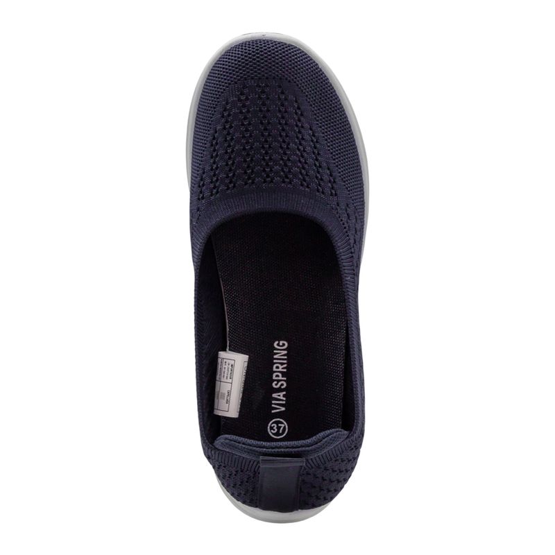 Mocasín-Casual-Mujer-Via-Spring-Azul-Talla-38-4