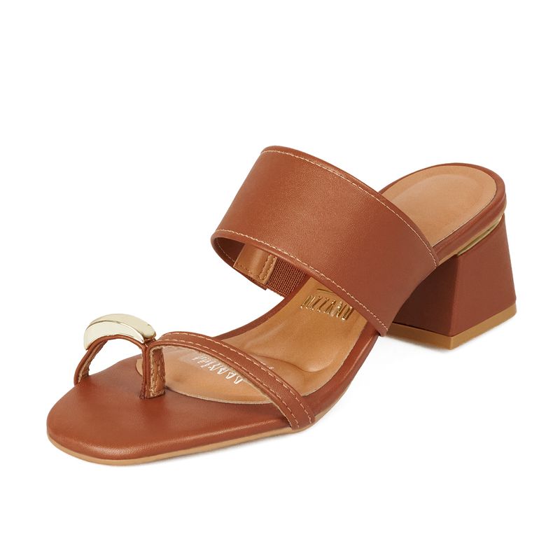 Sandalias-Tacón-Medio-Para-Mujer-Cafe-Vizzano-Talla-36-2
