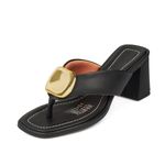 Sandalias-Tacón-Alto-Para-Mujer-Negro-Vizzano-Talla-36-2
