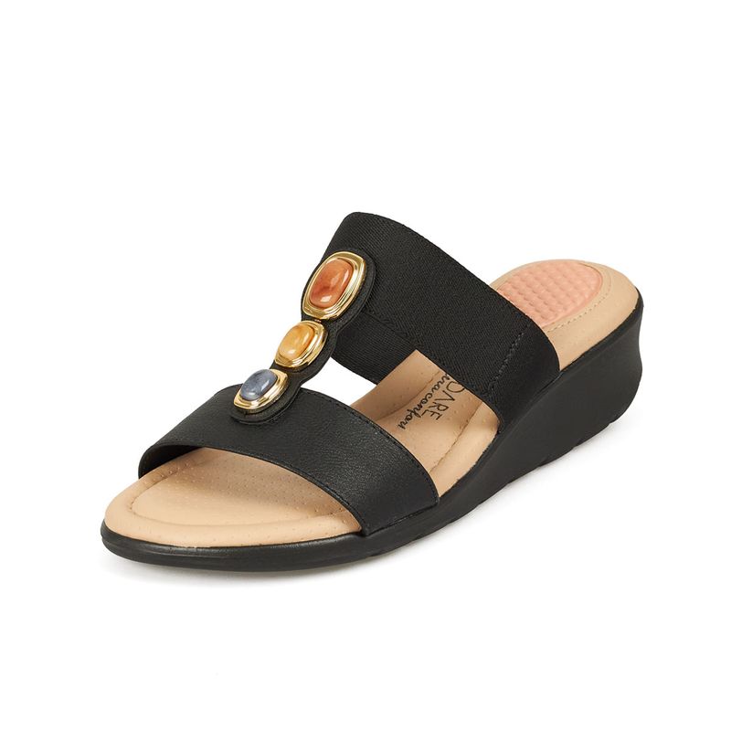 Sandalias-Zueca-Planta-Media-Para-Mujer-Negro-Modare-Talla-35-2