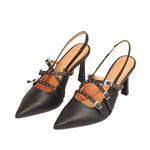 Tacón-Destalonado-Alto-Para-Mujer-Negro-Vizzano-Talla-39-3