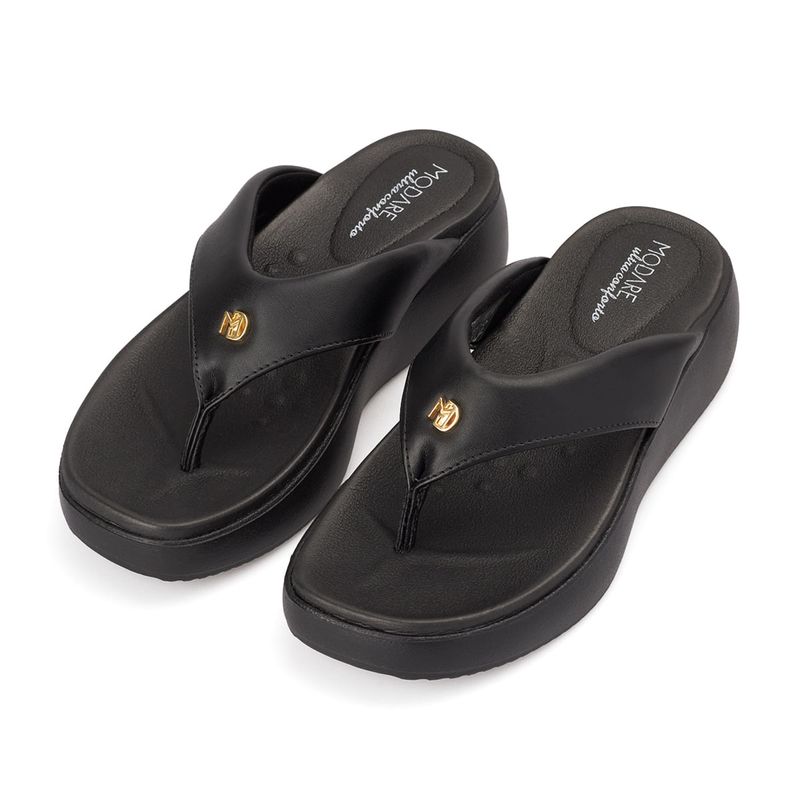 Sandalias-Planta-Media-Para-Mujer-Negro-Modare-Talla-35-4