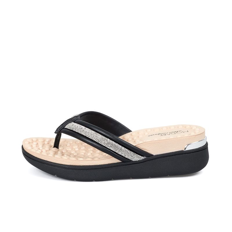 Sandalias-Tres-Puntadas-Planta-Media-Para-Mujer-Negro-Modare-Talla-35-0