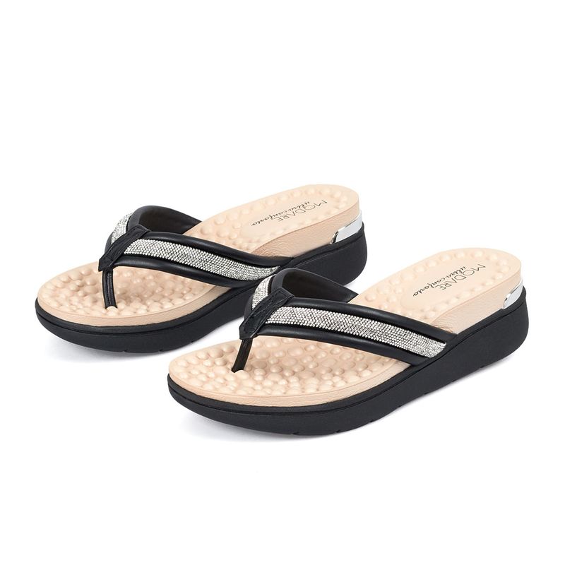 Sandalias-Tres-Puntadas-Planta-Media-Para-Mujer-Negro-Modare-Talla-35-3