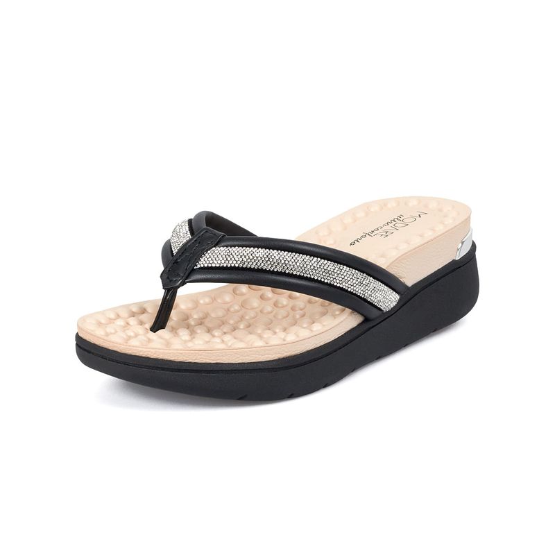 Sandalias-Tres-Puntadas-Planta-Media-Para-Mujer-Negro-Modare-Talla-35-2
