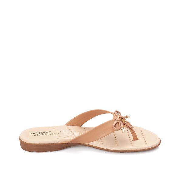 Sandalias Planta Baja Para Mujer Nude Modare