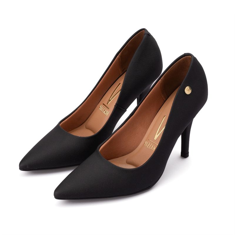 Tacón-Cerrado-Alto-Para-Mujer-Negro-Vizzano-Talla-38-4