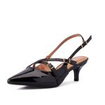 Tacón-Destalonado-Medio-Para-Mujer-Negro-Vizzano-Talla-35-2