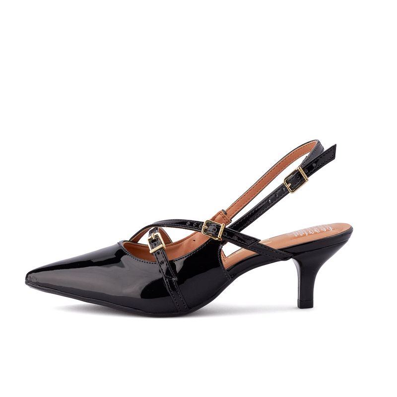 Tacón-Destalonado-Medio-Para-Mujer-Negro-Vizzano-Talla-35-0