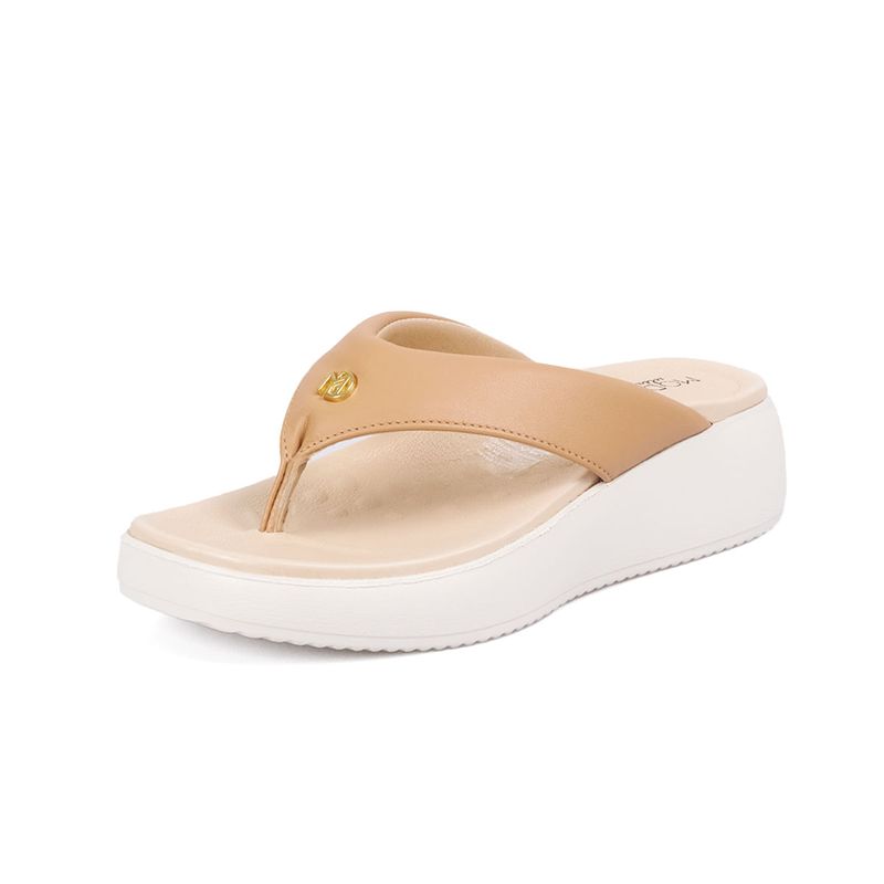 Sandalias-Tres-Puntadas-Planta-Media-Para-Mujer-Nude-Modare-Talla-35-2