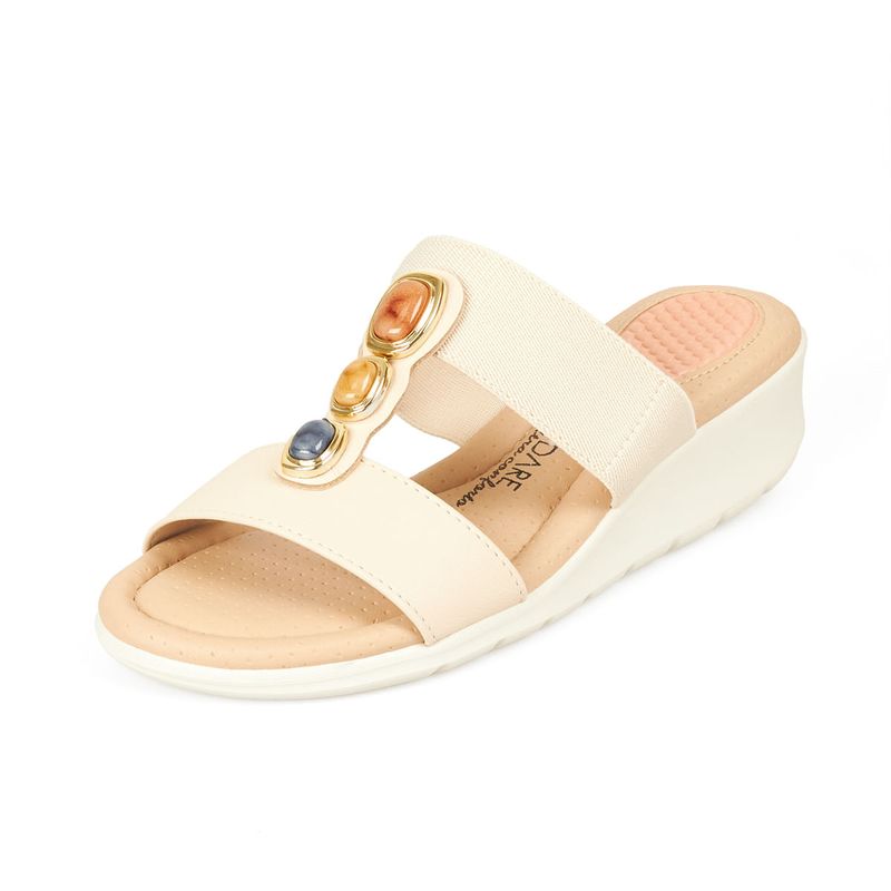 Sandalias-Zueca-Planta-Media-Para-Mujer-Blanco-Modare-Talla-40-2