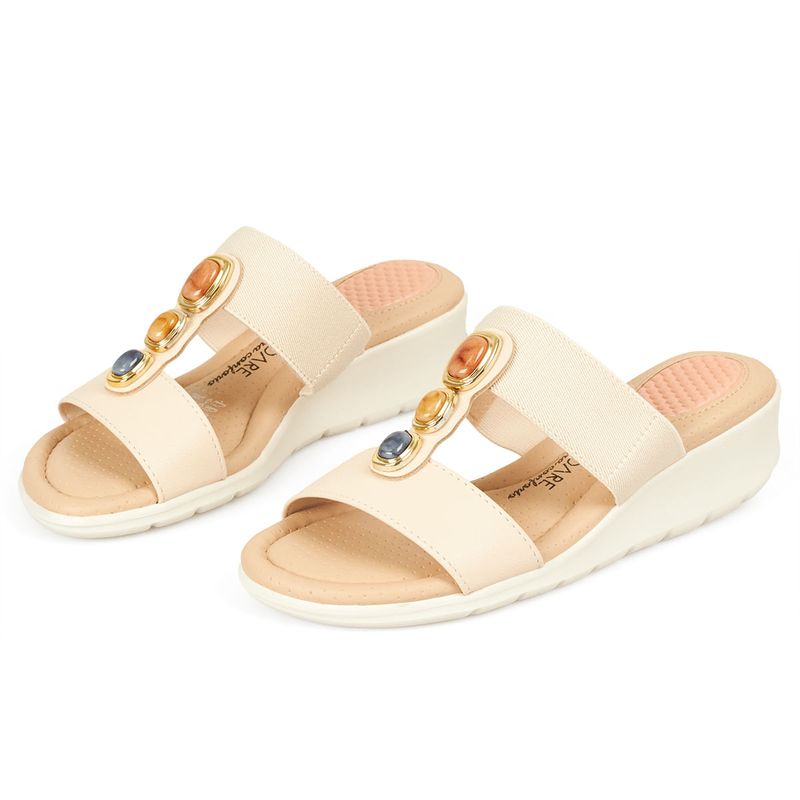 Sandalias-Zueca-Planta-Media-Para-Mujer-Blanco-Modare-Talla-40-3