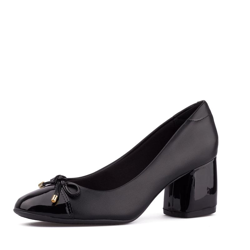 Tacón-Cerrado-Medio-Para-Mujer-Negro-Beira-Rio-Talla-35-2