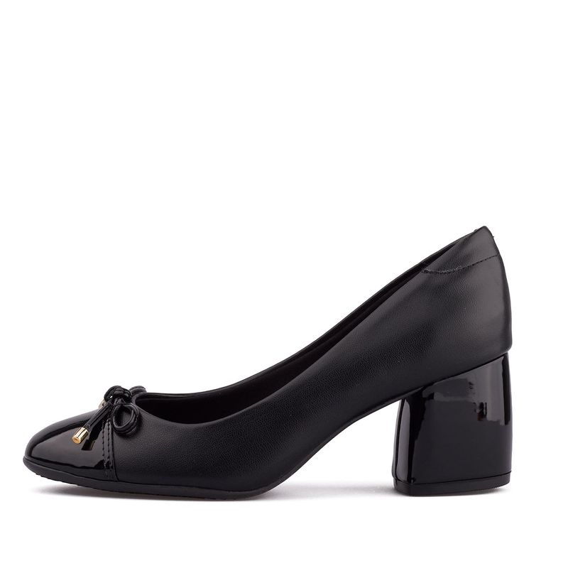 Tacón-Cerrado-Medio-Para-Mujer-Negro-Beira-Rio-Talla-37-0