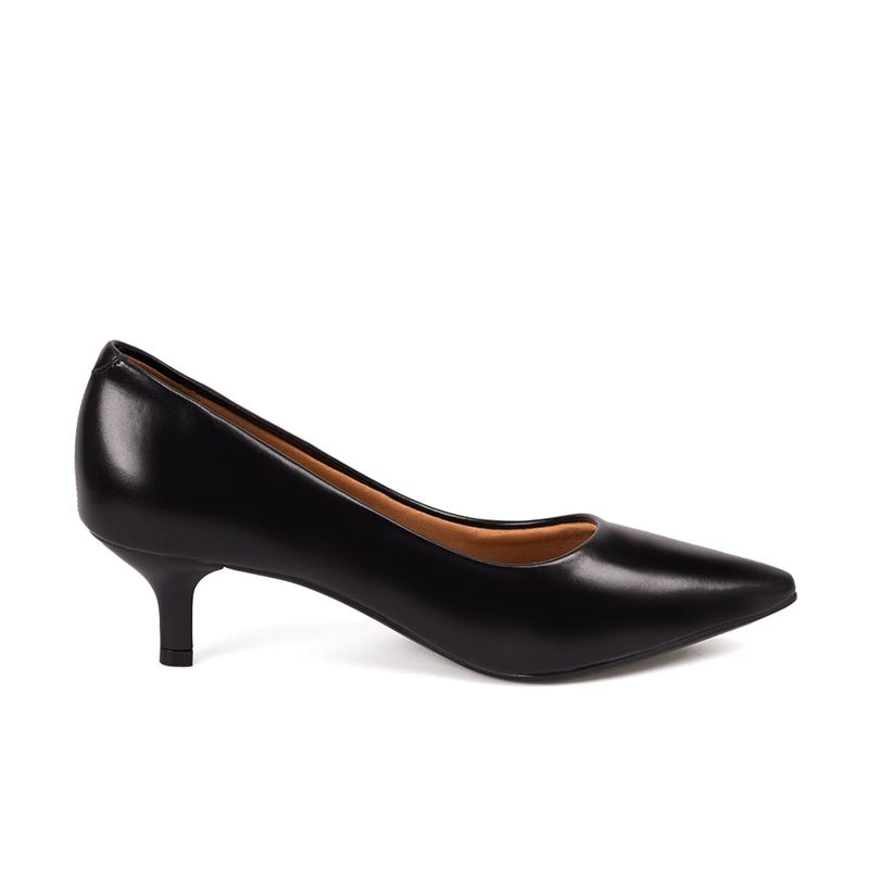 Tacón-Cerrado-Medio-Para-Mujer-Negro-Vizzano-Talla-38-1