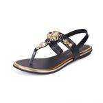 Sandalias-Planta-Baja-Para-Mujer-Negro-Beira-Rio-Talla-35-2