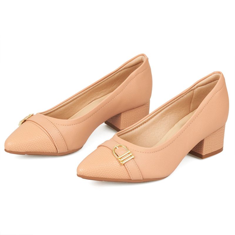 Tacón-Cerrado-Medio-Para-Mujer-Nude-Modare-Talla-35-3