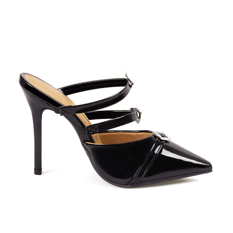 Tacón-Destalonado-Alto-Para-Mujer-Negro-Vizzano-Talla-34-1
