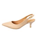 Tacón-Destalonado-Medio-Para-Mujer-Beige-Vizzano-Talla-35-0
