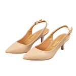Tacón-Destalonado-Medio-Para-Mujer-Beige-Vizzano-Talla-35-3