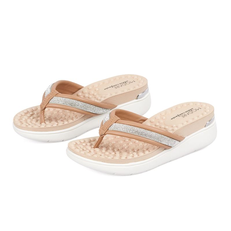 Sandalias-Tres-Puntadas-Planta-Media-Para-Mujer-Nude-Modare-Talla-36-3
